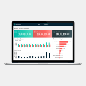 Planilha Financeira Excel Gratis 2.0 - Dashboard Financeiro Capa
